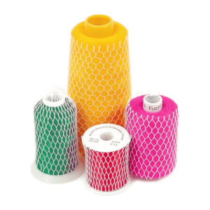 embroidery thread spools with net